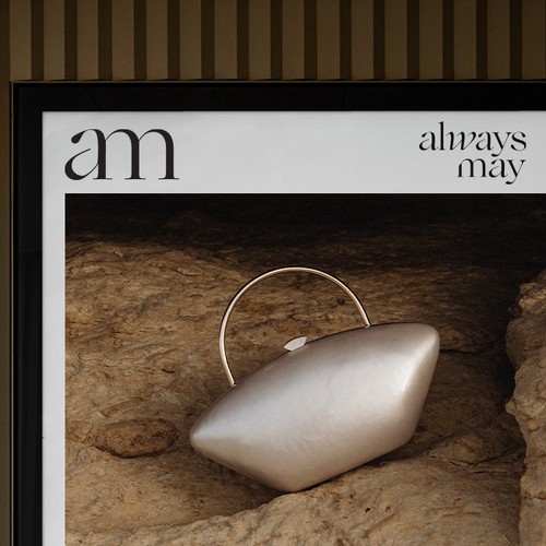 Identity design for fashion brand Always May.