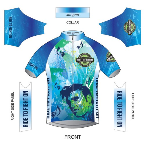 Cycling Jersey for Cancer Event