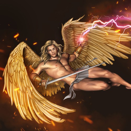 Sports Car Wrapper - Super hot - Winged (God) Male Valkyrie