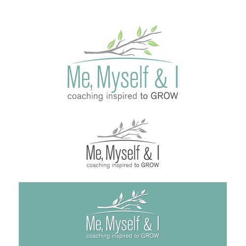 Me Myself and I, logo for a women inspired to grow, coaching of men and women.