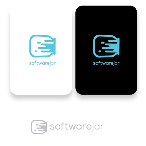 modern logo for software business