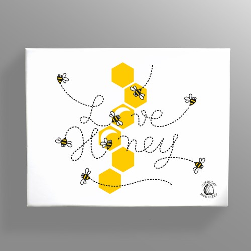 Gift box for honey lovers