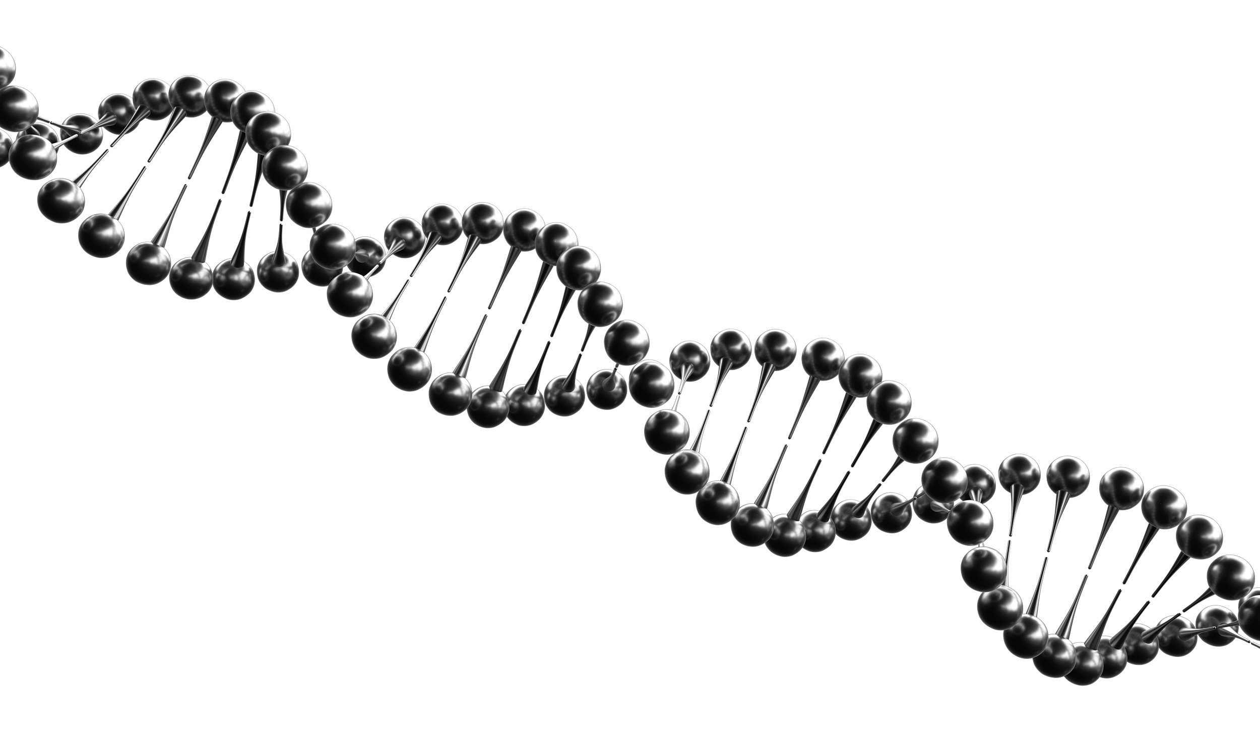 Fun, Creative Double Helix DNA Graphic