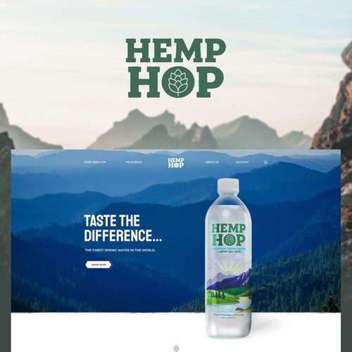 Hemp Hop Website Design 
