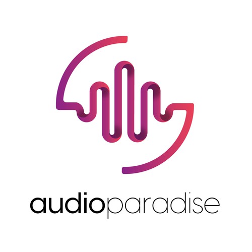 Audio concept logo
