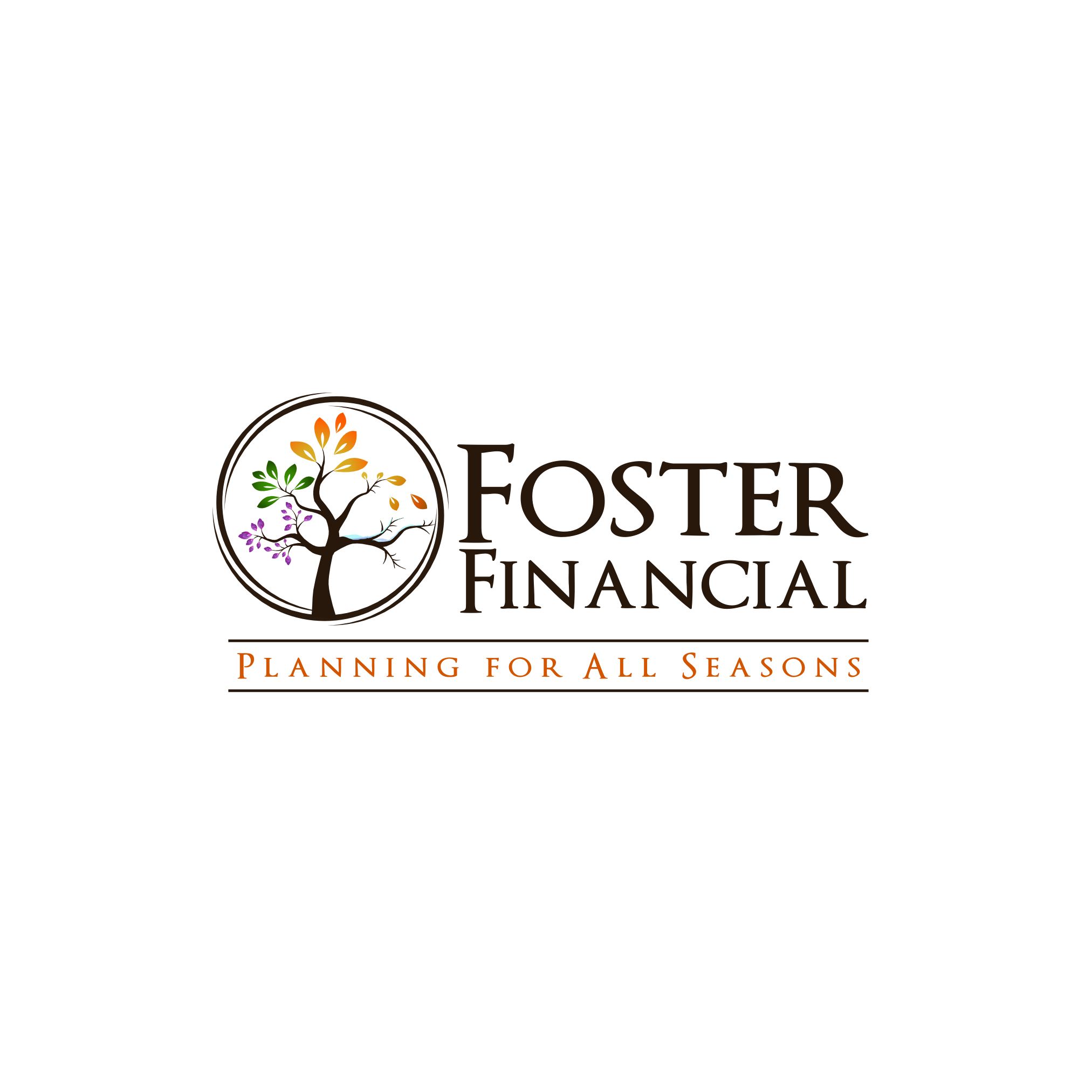 Channel the beauty of all four seasons to create a logo for a financial advisor!
