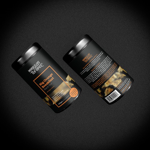Design concept for marble City tea & spices