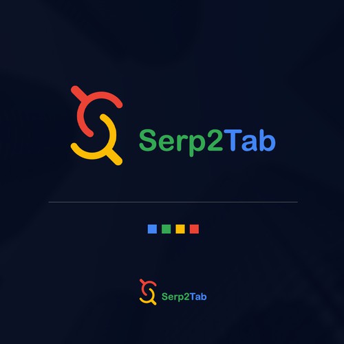 Iconic logo for Serp2Tab