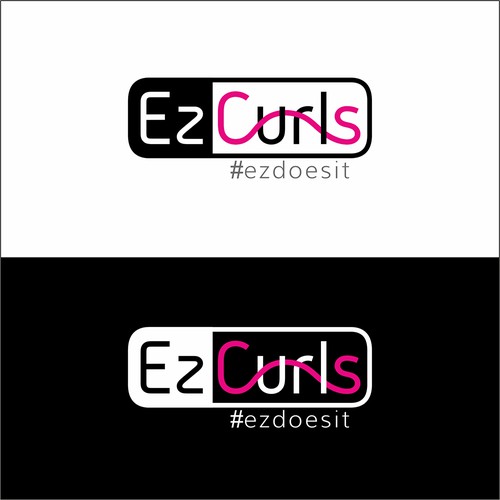 EzCurls brand logo