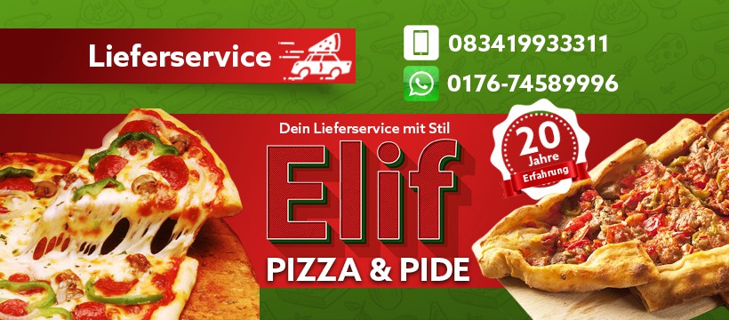 Logo Elif Pizza & Pide
