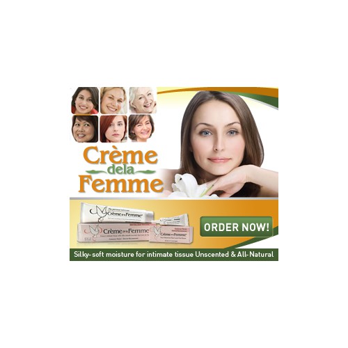 Creme dela Femme Banner Ad Design