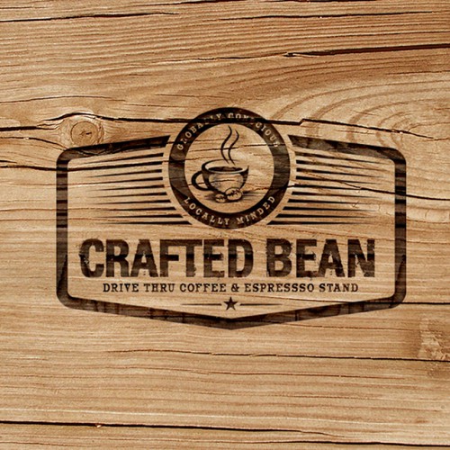 Cafe logo branding