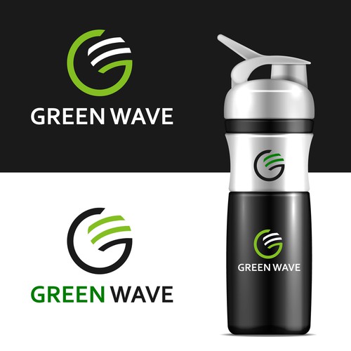 Green Wave Logo Design