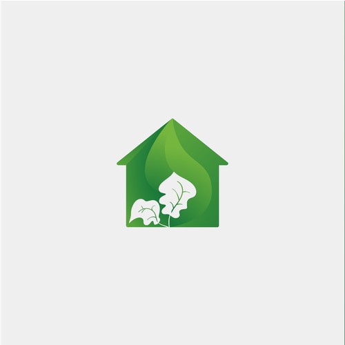 Colorful and Energetic Home Nature Logo