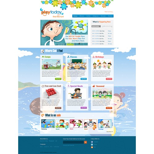 Help Play Today  with a new website design