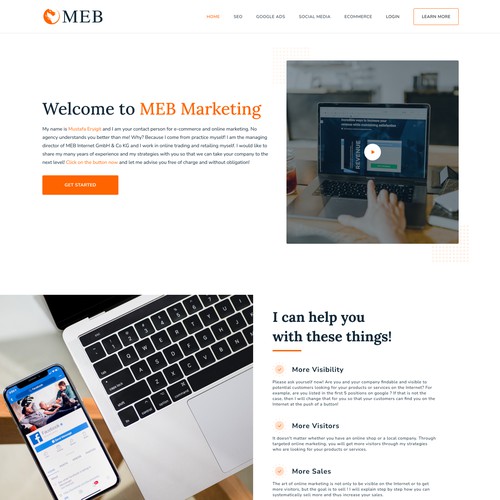 Marketing Landing Page