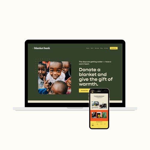 Modern NGO Site