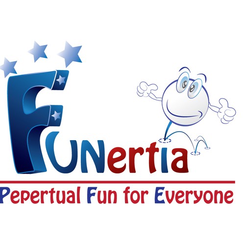 Create a modern logo for a Unique Activity Center called Funertia