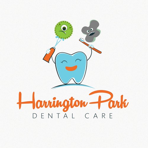 Logo for dental surgery and care for children