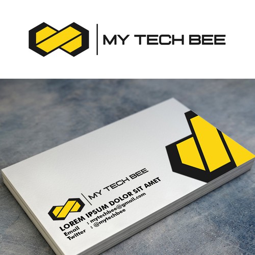 my tech bee logo