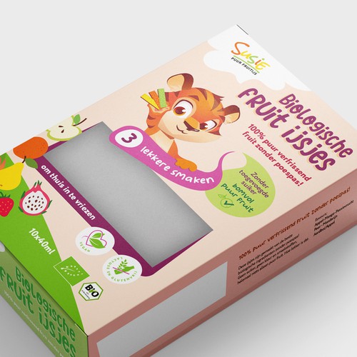 Design packaging for healthy & sustainable kids ICEPOPS