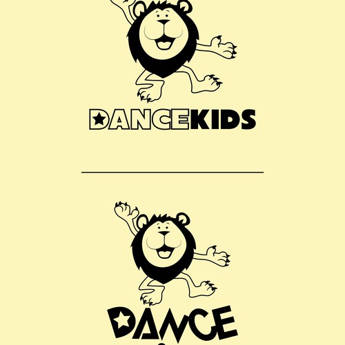 Create a fun childrens logo for Dancekids