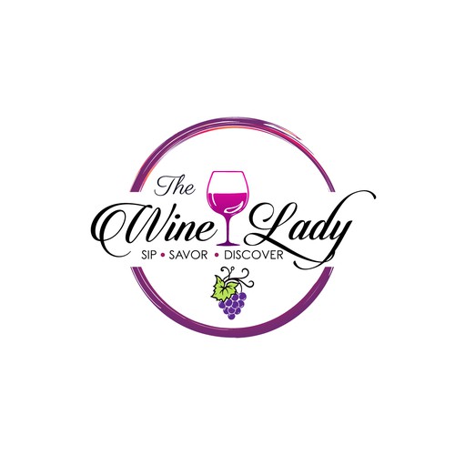 The wine Lady