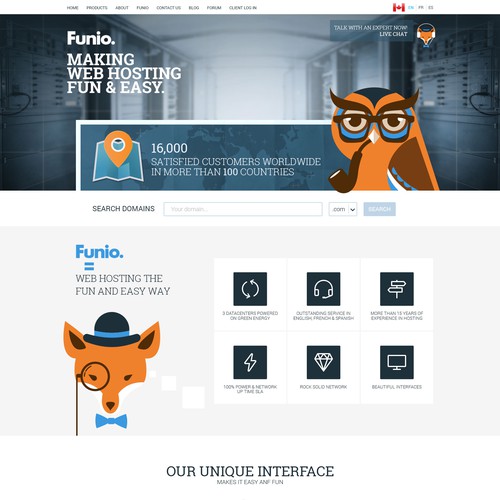Guaranteed Contest: Home Page Redesign, existing site - Help Funio.com for a New Look !