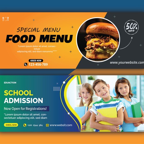 Banner design