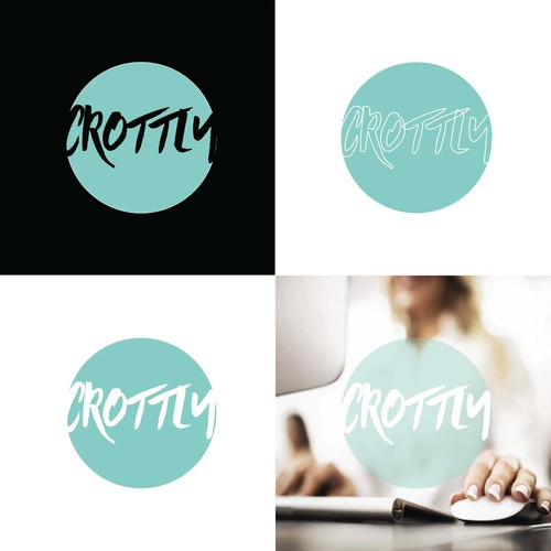 Crottly Blog - Negative Space Logo 