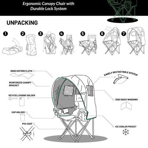 Canopy Camping Chair