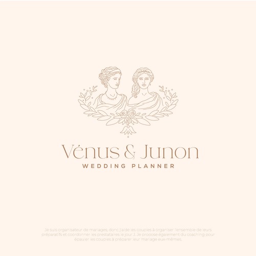 Mythology logo for wedding planner
