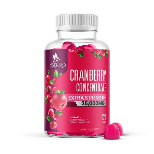 Natural Cranberry Concentrate Design Needed for Nature's Nutrition