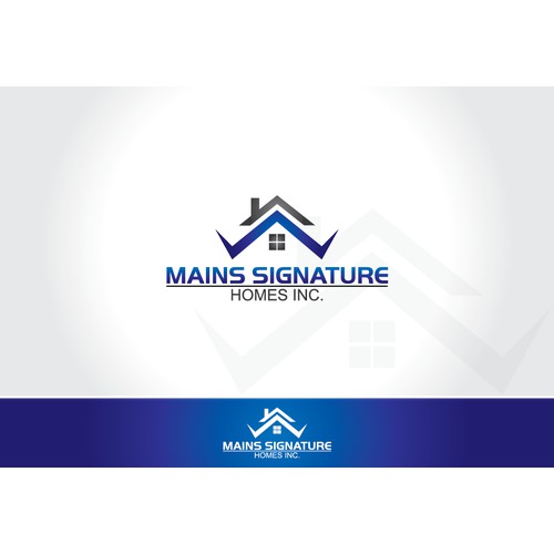 Help Mains Signature Homes Inc. with a new logo