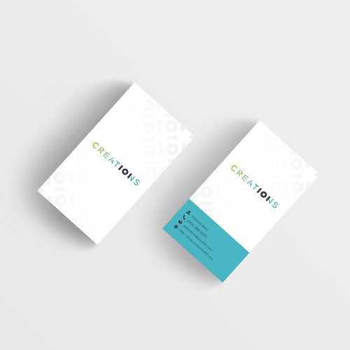 Business Card designs for Creations 101