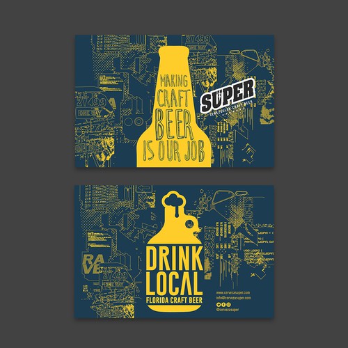 Flyer Super Venezuelan Craft Beer