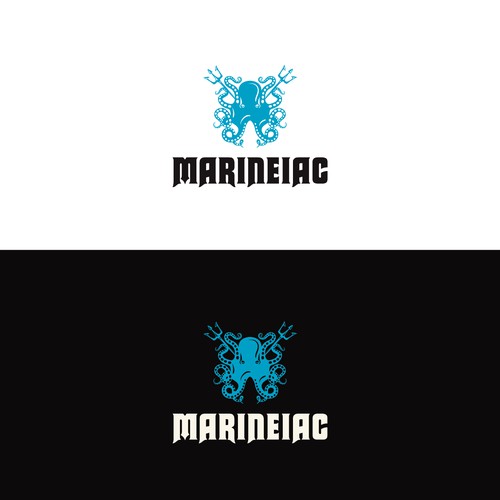 Logo concept for marine company