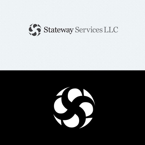 Create a MINIMALIST brand identity for a real estate company - logo, card, letterhead, & envelope