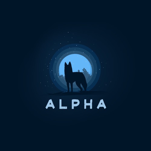powerful logo that mainly appeals to men who want to feel powerful and "alpha"