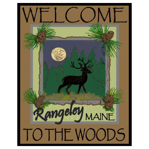 Welcome to the Woods Rustic Lodge Sign