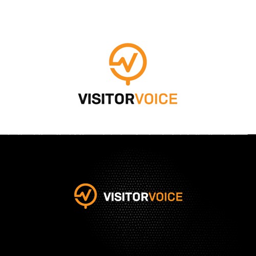Logo design for Visitors Voice - a brand with a global audience