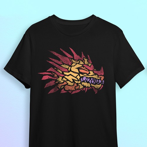 Glass Dragon T-shirt Design