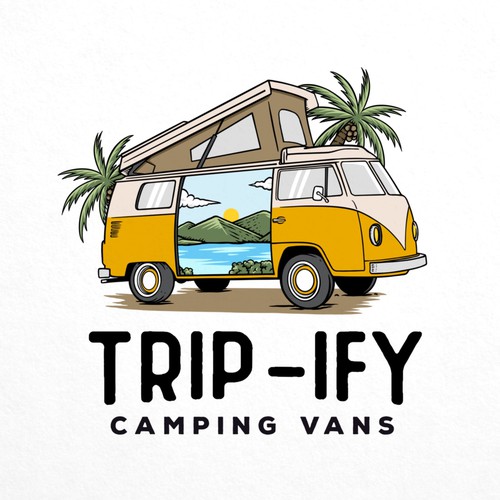 Logo Design for Camper van company called Trip-ify