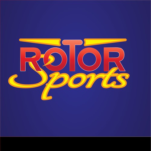 Bold logo design for a sports TV company