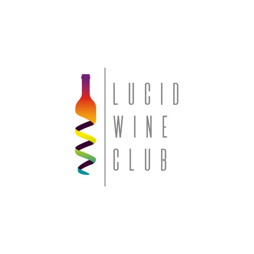 Lucid Wine Club Logo Entry