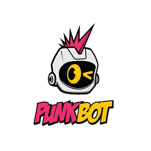 Logo design concept for Punkbot