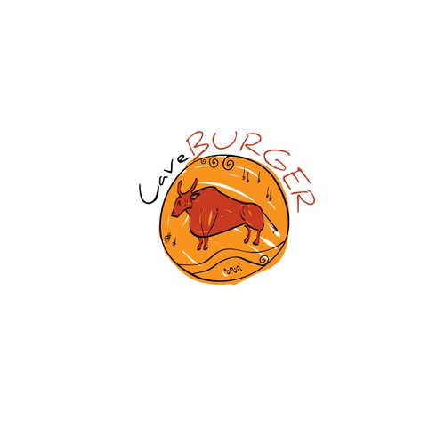 Burger logo design