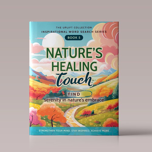 Book Cover Design - Inspirational Word Search Series