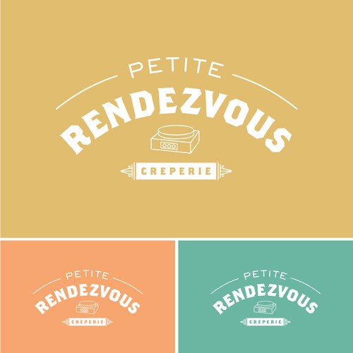 Logo Concept for a crepe food truck