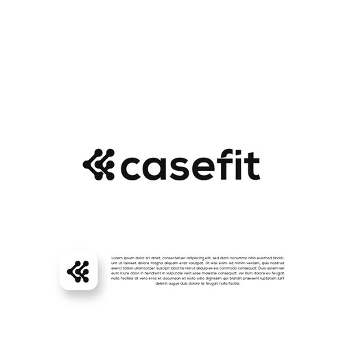 CASEFIT - CUSTOME MOBILE CASE LOGO DESIGN